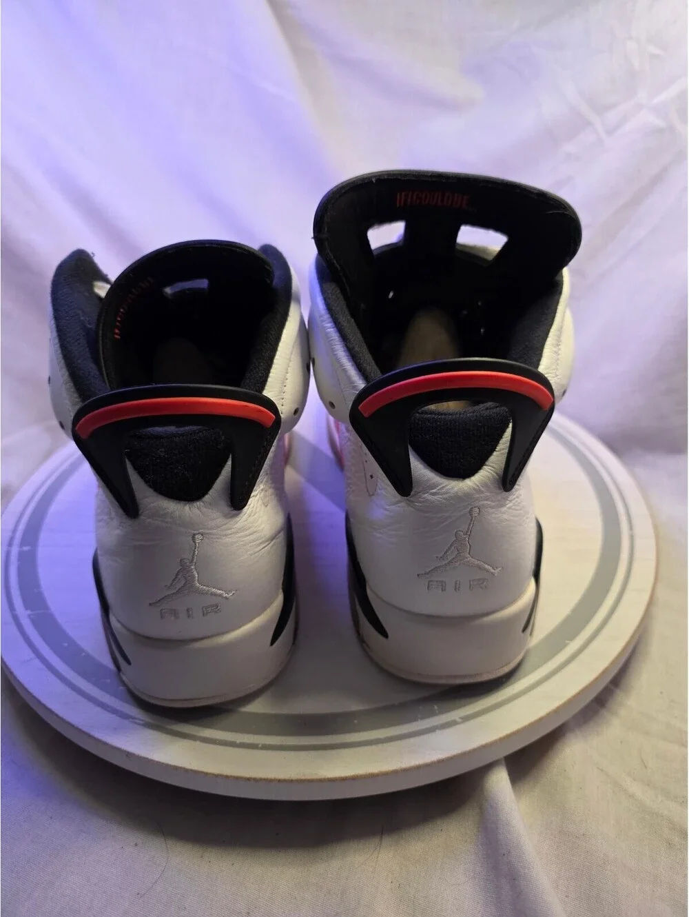 Air Jordan 6 Retro Gatorade like Mike White/Orance BasketbaShoes Size 9